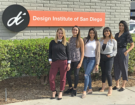 Our 2018-2019 Student Ambassadors, from L to R: Kelly McWhorter, Clara Zepeda, Ana Morales, Angie Maldonado, Renee Candelario. Not pictured: Kathleen Quiroz and Francesca DiVentra