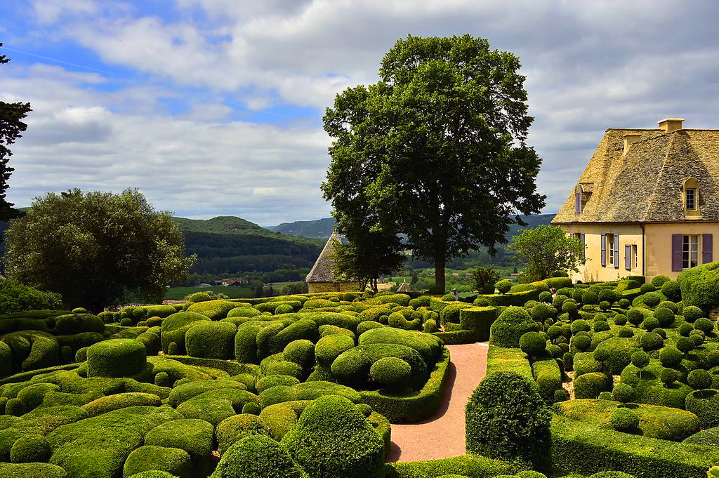 The gardens at Marqueyssac, France