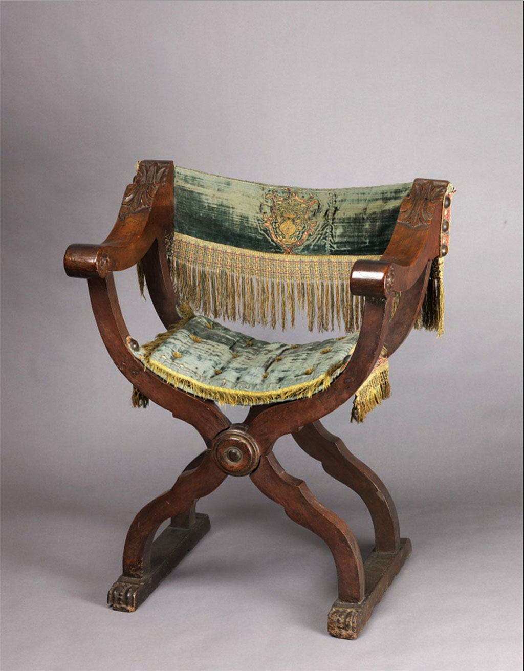 Hip-Joint Dantesca Armchair, Italy, 16th Century