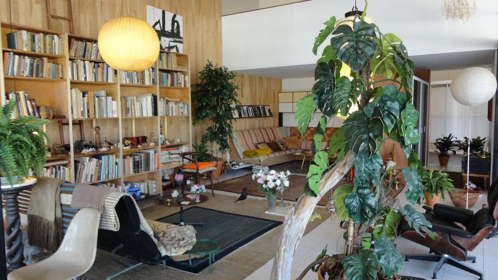 Eames House, Pacific Palisades, CA. Designed by Eero Saarinen and Charles Eames, 1949.