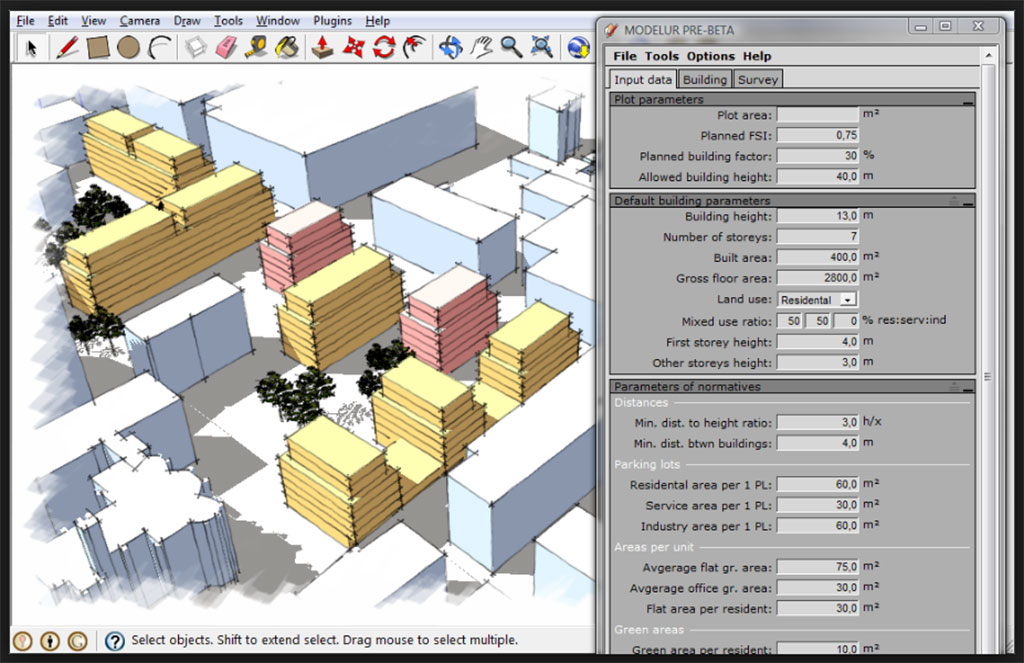 Rotated Rectangle Tool & LayOu't's Label Tool are new on SketchUp Pro