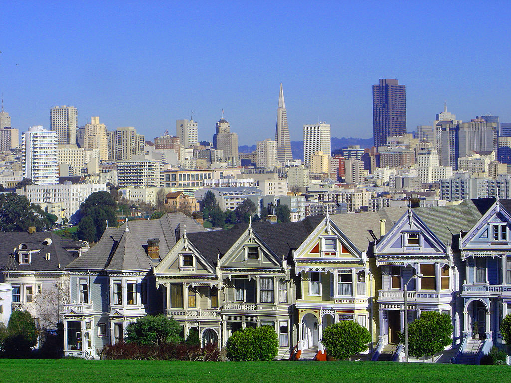 San Francisco, Painted Ladies Row Houses