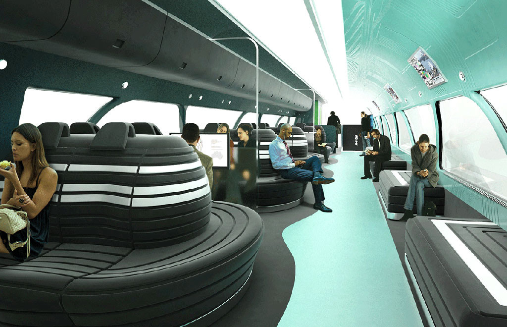 Seating Area, Australian High Speed Vehicle