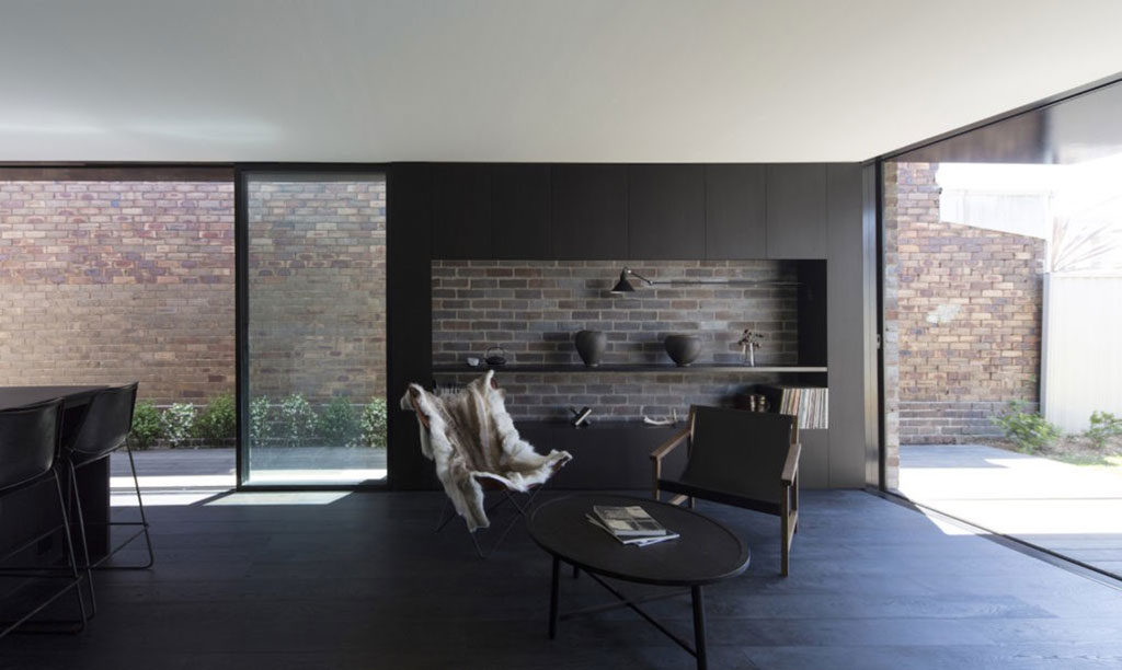 Shades of Black - Llewellyn House by studioplusthree