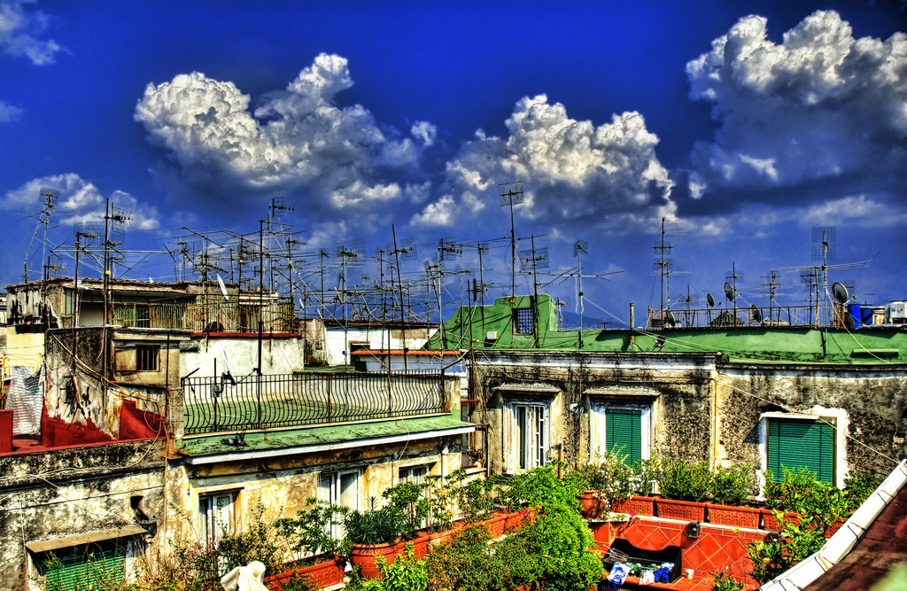 Incredible Rooftops - The Rooftops of Napoli, Italy