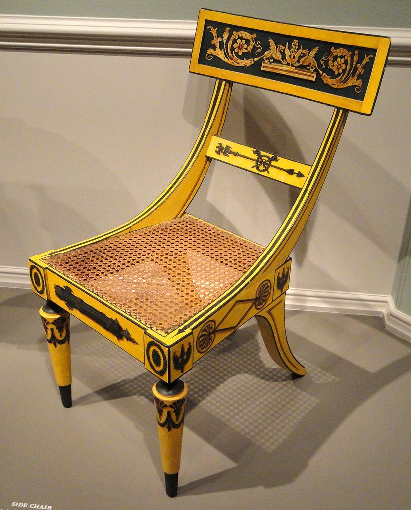 Baltimore Fancy Side Chair, United States, Early 19th Century