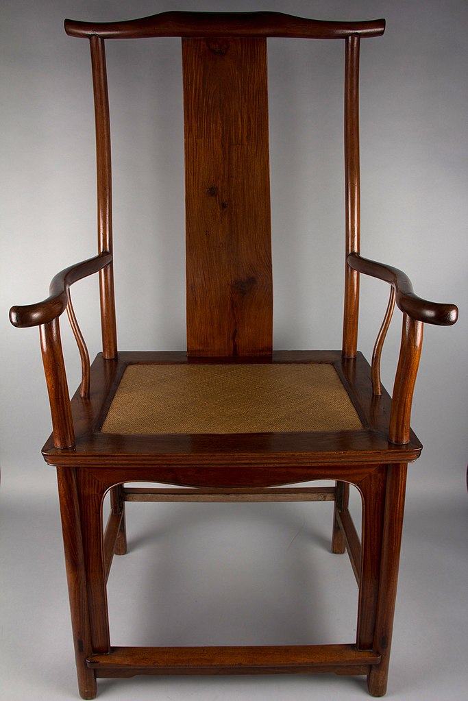 Exploring the Chair Throughout History - Yokeback Armchair, China, 17th century