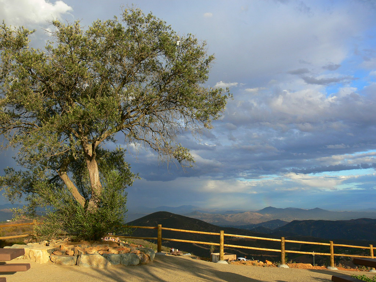 Picture of the view from Double Peak Park