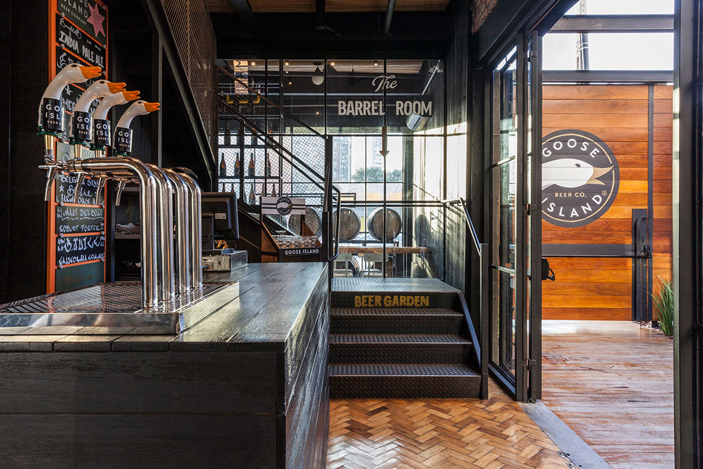 Goose Island Brewhouse designed by SuperLimão Studio and McKinley Burkart Architects, photography by Maira Acayaba